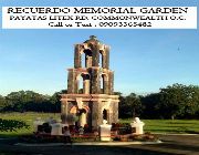 Private Memorial Park -- Memorial Lot -- Metro Manila, Philippines