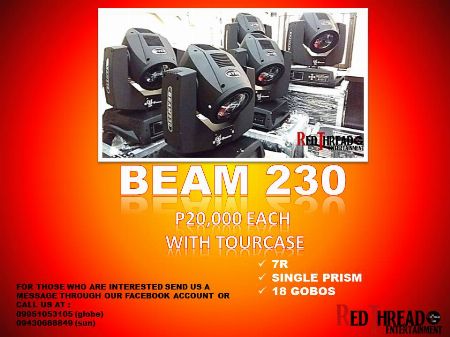 BEAM MOVING HEADS ARE NOW AVAILABLE GET YOURS NOW! -- Birthday & Parties -- Manila, Philippines