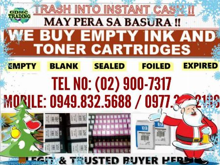 EMPTY INK CARTRIDGES, EMPTY CARTRIDGES -- Printers & Scanners Quezon City, Philippines