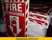 safety signs, safety signages, photoluminescent signs, glow in the dark signs, luminous signs, philippines, safety signage maker, safety signs supplier, fire extinguisher signs -- Other Services -- Metro Manila, Philippines