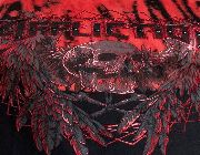 Affliction Men's AC Scrimshaw Tee Shirt Red/Black Vampire Wash Small -- Clothing -- Pasig, Philippines