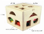 Baby Child Children Kids Shape Sorting Cube Geometry Block Building Block Toy Wood Box -- Toys -- Metro Manila, Philippines