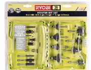 Ryobi Shank Carbide Router Bit Set 15 Pc -- Home Tools & Accessories -- Pasig, Philippines