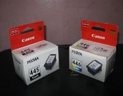 Canon CL 446 Tri-Colour and Canon PG 445 ink cartridges -- Printers & Scanners -- Bulacan City, Philippines