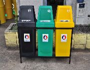 Hooded trashbin with metal frame -- Manufacturing -- Bacoor, Philippines