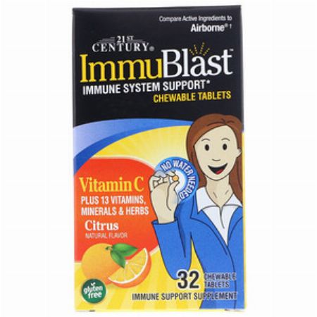 21st Century, ImmuBlast, Citrus, 32 Chewable Tablets -- Nutrition & Food Supplement Metro Manila, Philippines