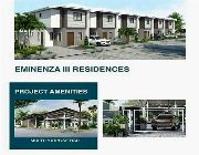 Eminenza 3 Residences House and Lot For Sale in SJDM Bulacan Near MRT7 Bayani road, San Jose Del Monte Bulacan -- House & Lot -- Bulacan City, Philippines
