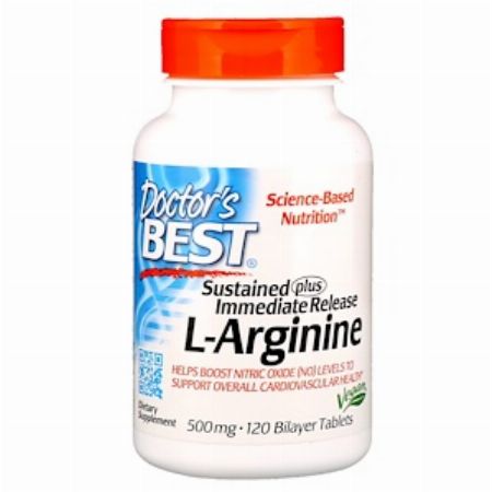 Doctors Best, Sustained Plus Immediate Release L-Arginine, -- Nutrition & Food Supplement Metro Manila, Philippines