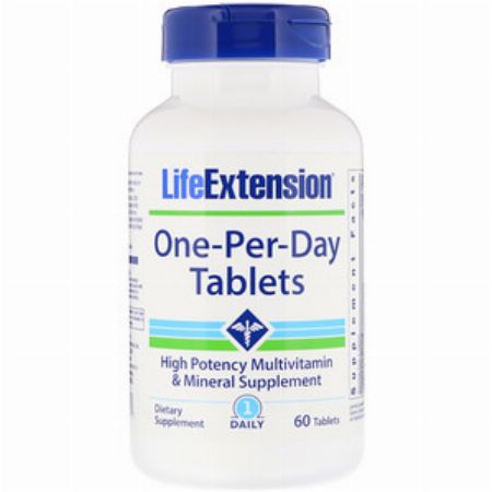 Life Extension, One-Per-Day Tablets, -- Nutrition & Food Supplement Metro Manila, Philippines