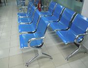 Gang chair Stainless steel -- Office Furniture -- Metro Manila, Philippines