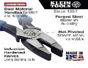 Klein Tools  9 in. Journeyman High Leverage Side Cutting Pliers For Heavy Duty Cutting -- Home Tools & Accessories -- Pasig, Philippines