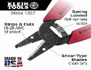 Klein Tools 6-1/4 in. Wire Stripper & Cutter for 16-26 AWG Stranded Wire -- Home Tools & Accessories -- Pasig, Philippines