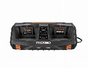 Ridgid Dual Port Chemistry Sequential Charger with Dual USB Port -- Home Tools & Accessories -- Pasig, Philippines