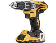 Dewalt 20-Volt Max XR Lithium-Ion Cordless Drill/Impact Combo Kit (2-Tool) with (2) Batteries 2Ah, Charger and Bag -- Home Tools & Accessories -- Pasig, Philippines
