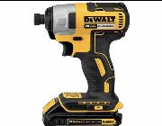 Dewalt 20-Volt MAX Lithium -Ion Cordless Brushless 1/4 in. Impact Driver Kit w/ (1) 20 Volt Battery 1.3 Ah, Charger &Tool Bag -- Home Tools & Accessories -- Pasig, Philippines