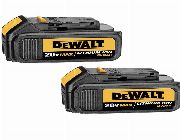 Dewalt 20 Volt Max Lithium-Ion Premium Battery Pack 3.0Ah (2Pack) -- Home Tools & Accessories -- Pasig, Philippines