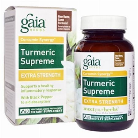 Gaia Herbs, Turmeric Supreme, Extra Strength, -- Nutrition & Food Supplement Metro Manila, Philippines
