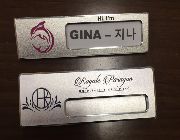 name tag, name plate, laser engrave, employee name badge, reusable name plate, customize nametag -- All Office & School Supplies -- Metro Manila, Philippines