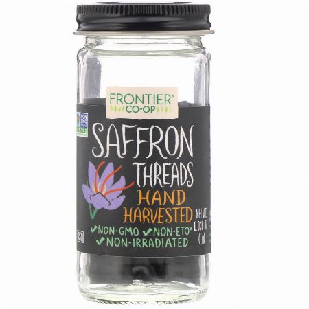 Frontier Natural Products, Saffron, Threads, Hand Harvested, -- Nutrition & Food Supplement Metro Manila, Philippines