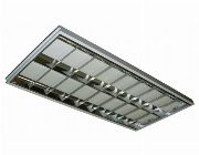 Led louver fixture t8 recessed surface -- All Office & School Supplies -- Metro Manila, Philippines