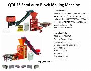Semi-Auto Block Making Machines -- Other Services -- Santa Rosa, Philippines