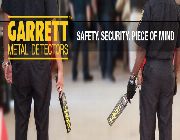 GARRETT HANDHELD METAL DETECTOR -- Security Guards -- Pasig, Philippines