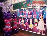 Balloon Decors, Bubble Show, Clown/Magician, Face Painting, Mascot, Party Host/Magician, Sound System Rental, Styro Backdrop -- Birthday & Parties -- Makati, Philippines