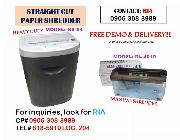 laminator, laminating machine, paper shredder, shredding machine, document shredder, binding machine, comb binder -- Office Equipment -- Metro Manila, Philippines