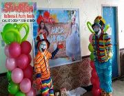 Christmas Party, party package, birthday package, graduation promo, clowns, balloon decors, sound system, face paint, styro backdrop, shairish balloons, photo booth, under the sea theme, pool party, summer, summer party -- Birthday & Parties -- Tagaytay, Philippines
