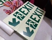 Exit Signs, Safety Signs -- Printing Services -- Metro Manila, Philippines