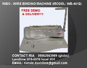 wire binding, binder machine, comb binder -- Office Equipment -- Makati, Philippines