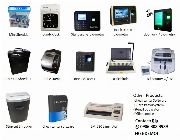 Laminator, fingerprint biometrics, paper shredder, bundy clock time recorder, door lock access, payroll, security -- Office Equipment -- Makati, Philippines