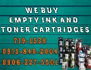 We Buy Buyer of Empty Ink and Toner Cartridges -- Printers & Scanners -- Metro Manila, Philippines