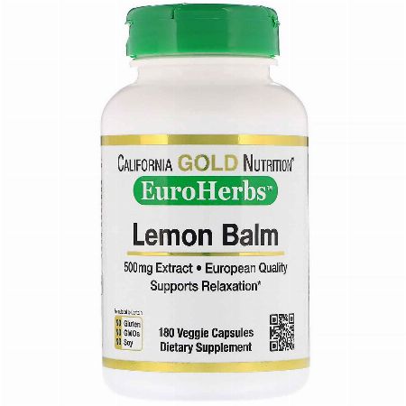 California Gold Nutrition, Lemon Balm Extract, European Qualtity -- Nutrition & Food Supplement Metro Manila, Philippines