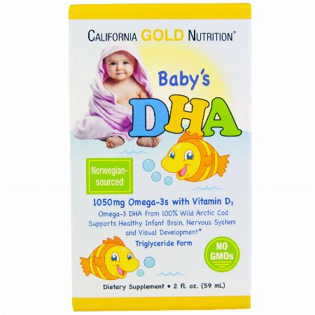 California Gold Nutrition, Baby's DHA, 1050 mg, Omega-3s with Vitamin D3, -- Nutrition & Food Supplement Metro Manila, Philippines