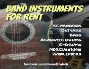 keyboards for rent, musical instruments for rent, band equipment for rent -- All Event Planning -- Muntinlupa, Philippines