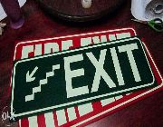 Exit Signs, Safety Signs -- Printing Services -- Valenzuela, Philippines