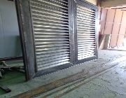 metal louvers -- Home Construction -- Binan, Philippines