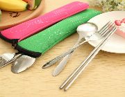 bar kitchen depot, kitchenware, souvenir, giveaway, gift, metal spoon and fork, metal spoon fork chopsticks, spoon fork chopsticks, spoon and fork, outdoor, camping, hiking, portable utensils, travel cutlery, travel kit -- Home Tools & Accessories -- Metro Manila, Philippines