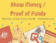 Show Money, Pangasinan, Proof of Funds, Travel Assistance Loan - Pangasinan, Bank Certificate -- Loan & Credit -- Urdaneta, Philippines