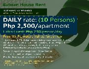 homestay, house, apartment, butuan city, butuan, agusan del norte, agusan, caraga, rent, transient -- Real Estate Rentals -- Agusan del Norte, Philippines