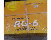 RG-6 Siamese Coaxial Cable + CCA Power Conductor -- Security & Surveillance -- Metro Manila, Philippines