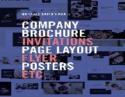 Graphic Design, Invitation, Logo, Brochure, Flyer, Powerpoint -- Advertising Services -- Metro Manila, Philippines