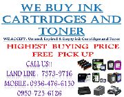 BUYER OF EMPTY INK CARTRIDGES AND TONER -- Printers & Scanners -- Caloocan, Philippines