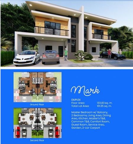 MARK 4 BEDROOM DUPLEX HOUSE IN BREEZA COVES LAPU-LAPU -- House & Lot Cebu City, Philippines