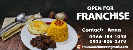 Affordable, Food Cart, Franchise, Rice Meals, Food -- Franchising Metro Manila, Philippines