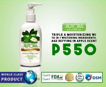 Aurora Hand-and-Body-lotion Ageless White Beauty FERN i-fern -- Other Business Opportunities -- Metro Manila, Philippines