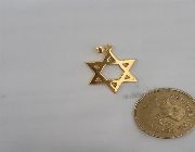 STAR OF DAVID JEWISH ISRAEL GOLD GOLDEN 14K PENDANT PENDANTS Philippines -- Everything Else -- Metro Manila, Philippines