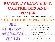 Buyer of Empty Ink Cartridges and Toner -- Printers & Scanners -- Bulacan City, Philippines