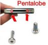 5 star pentalobe replacement bottom dock screws for iphone 4 4g 4s, -- Mobile Accessories -- Bacolod, Philippines